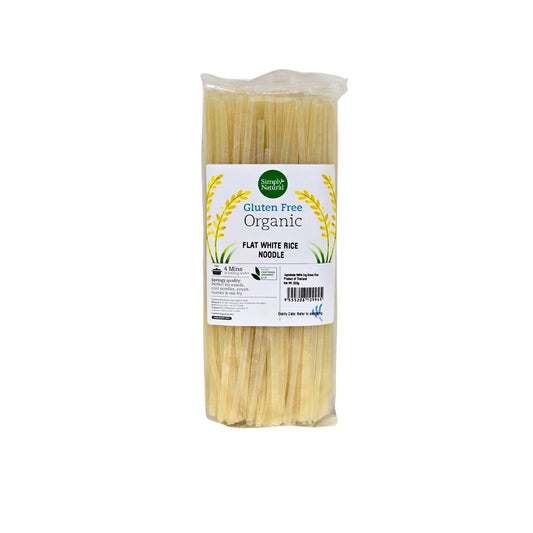 Simply Natural Organic Gluten-free Flat White Rice Noodle 240g