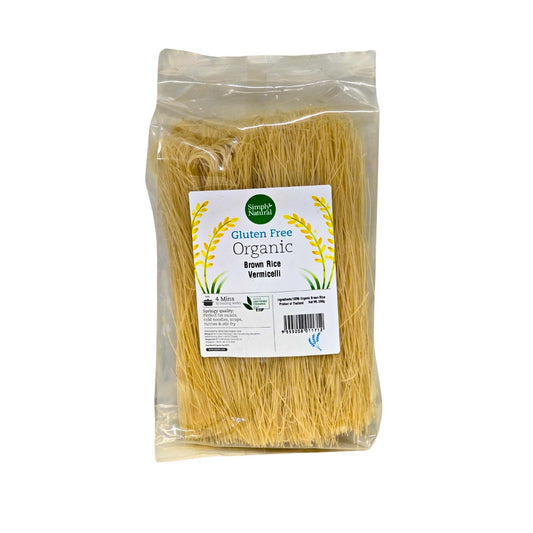 Simply Natural Organic Gluten-Free Brown Rice Vermicelli 250g