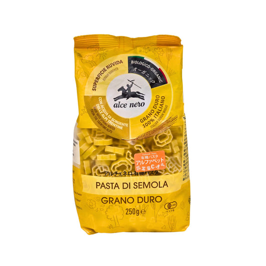 Alce Nero Organic Alphabet Pasta