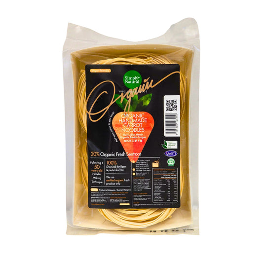 Simply Natural Organic Handmade Carrot Noodles 200g