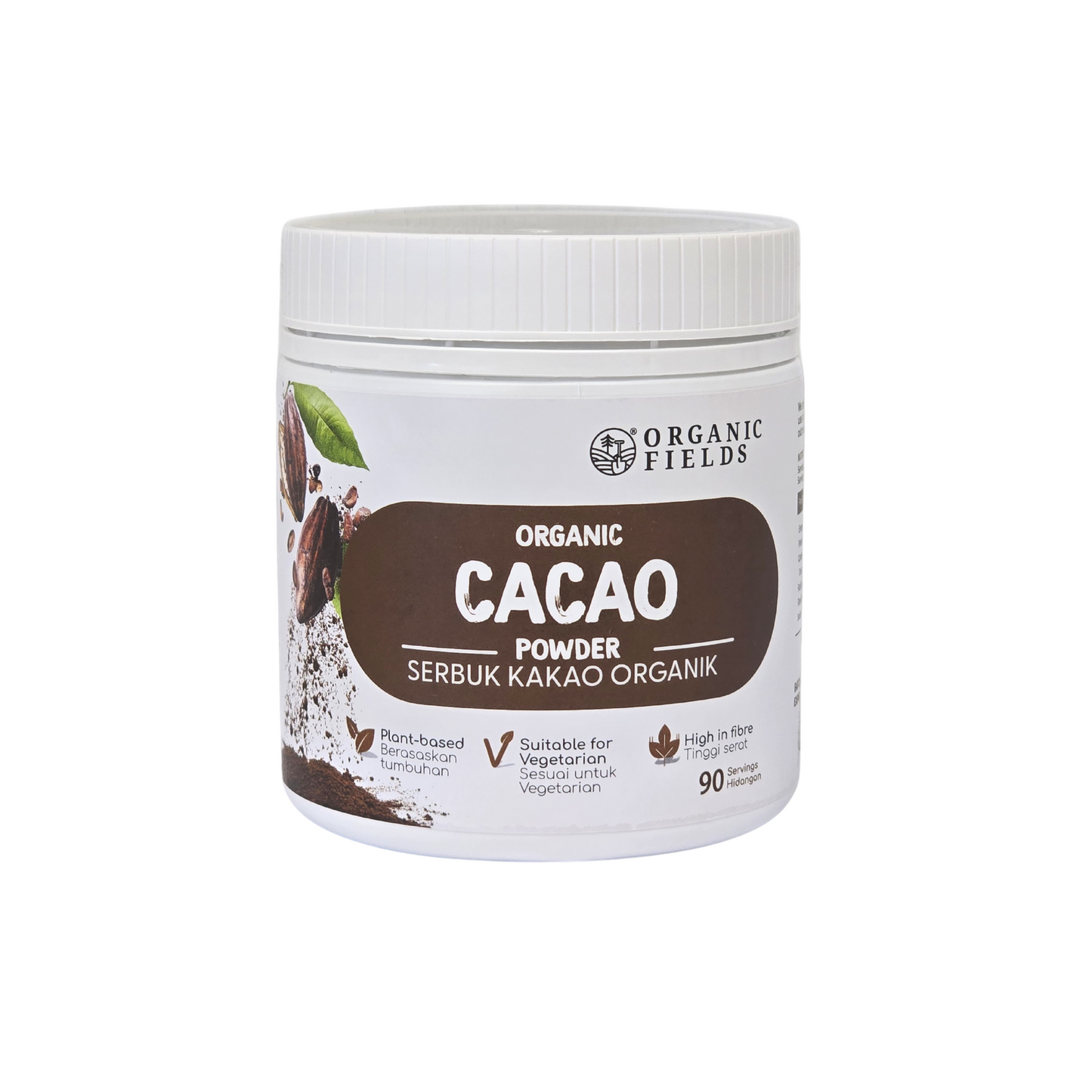 Organic Fields Organic Cacao Powder 180g