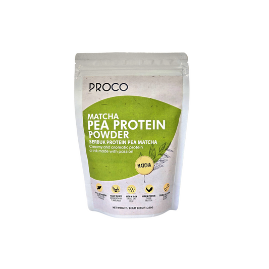 Proco Pea Protein Powder (Matcha) 250g