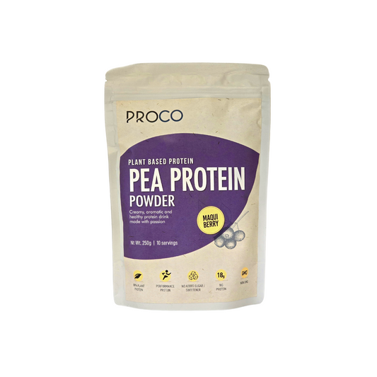 Proco Pea Protein Powder (Maqui Berry) 250g