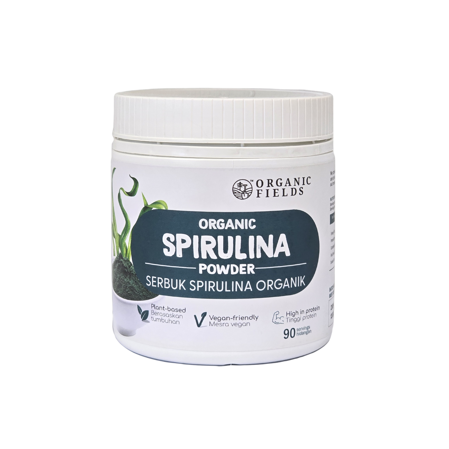 Organic Fields Organic Spirulina Powder 180g