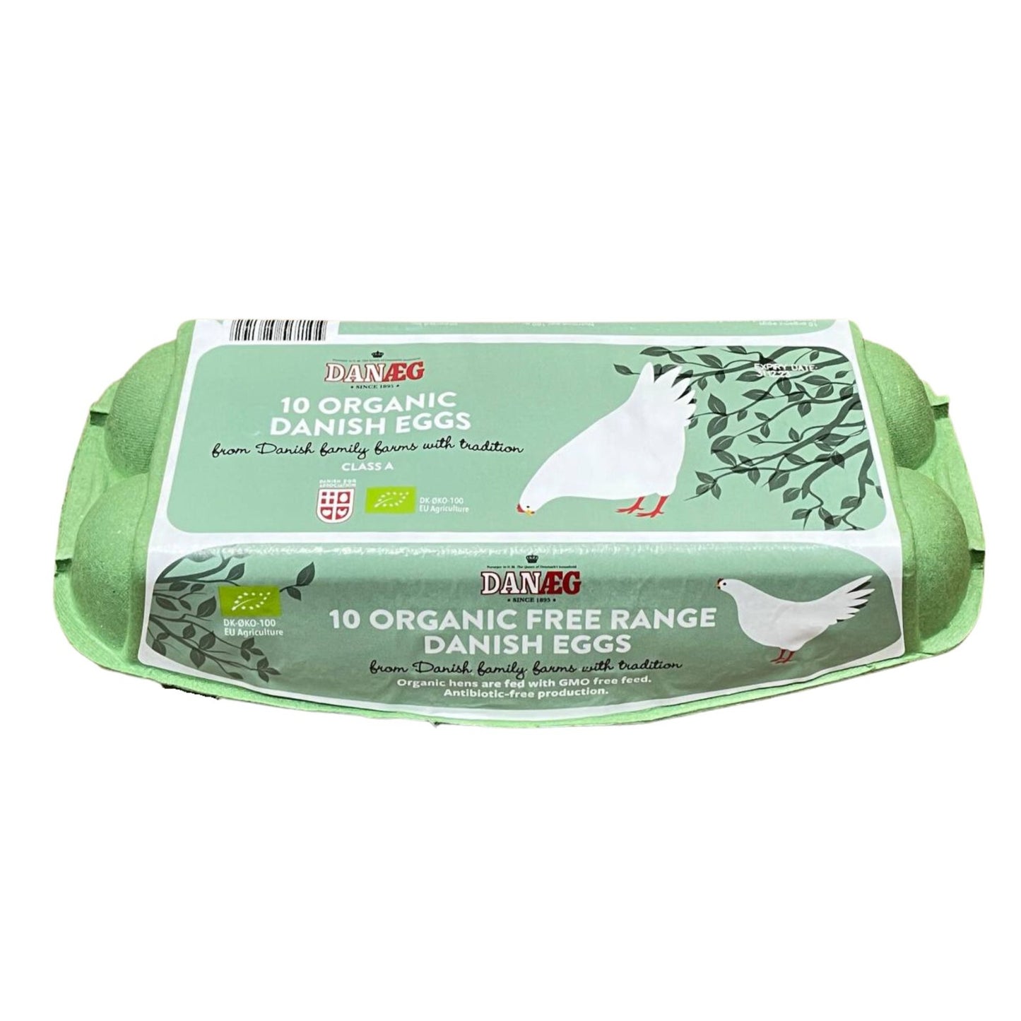 DANAEG Organic Free Range Eggs 10s