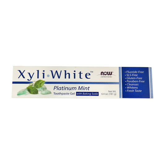 Now Food Natural Tooth Paste-XyliWhite Neem & Tea Tree 181g