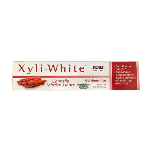 Now Food Natural Tooth Paste-XyliWhite Cinnafresh (Natural) 181g