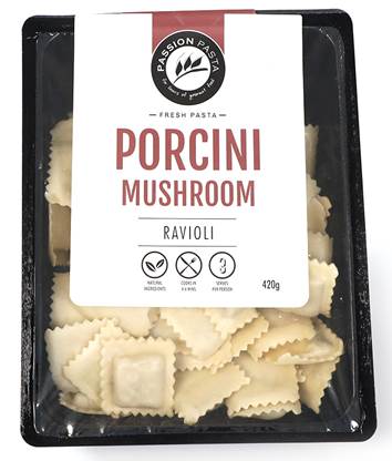 Passion Pasta Porcini Mushroom (Ravioli)