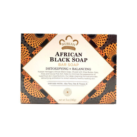 NUB Ntr African Black Bar Soap US  142g